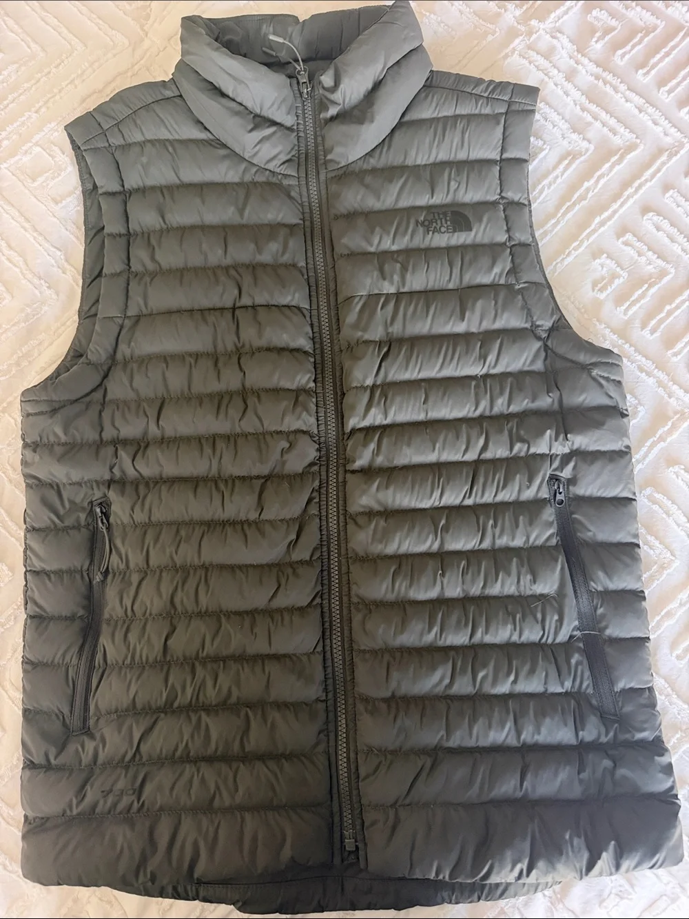 The North Face Men's Puffy Down Vest in Olive